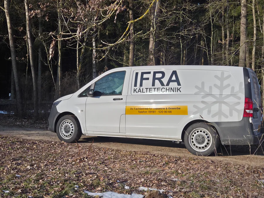 IFRA service vehicle on site