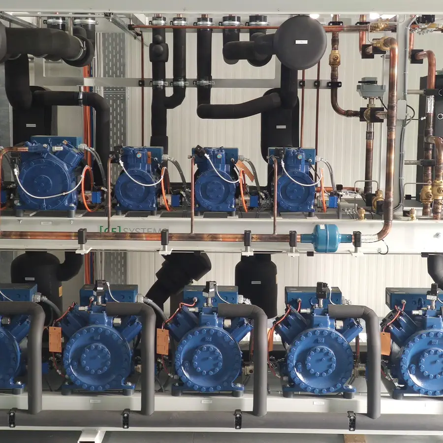 IFRA CO2 refrigeration booster system compressors