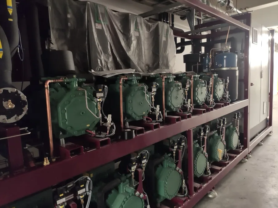 CO2 booster rack detail