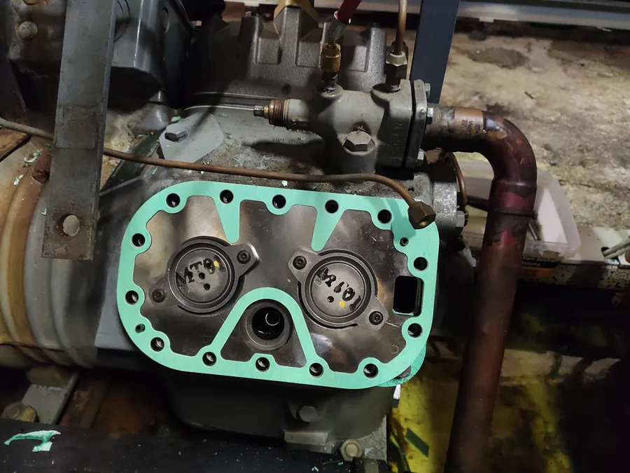 Compressor assembly work