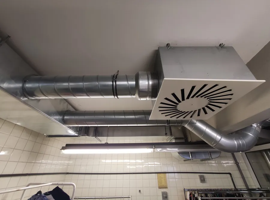 Ventilation system for server and IT spaces