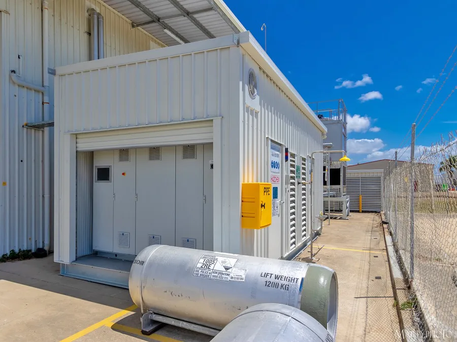 NH3 container system