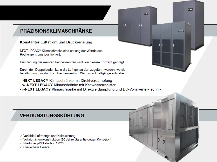 Precision cooling cabinets for server room