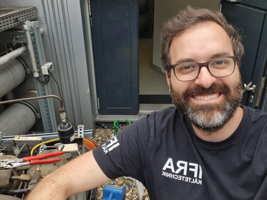 Service visit on site