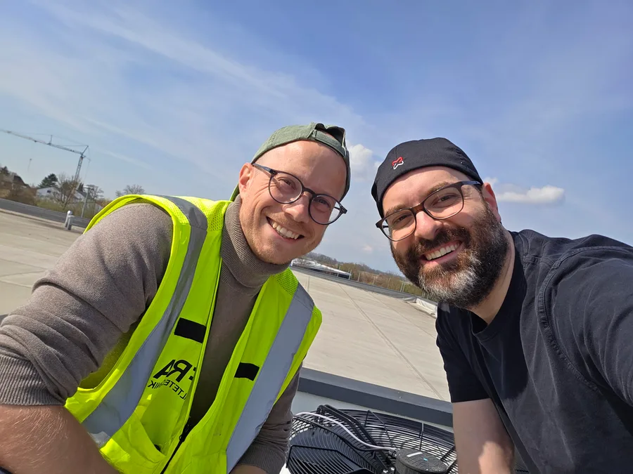 Stefan Luber und David Matzanke im IFRA Team