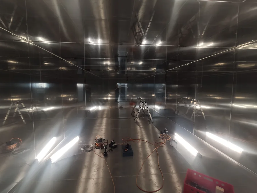 Freezer room for bakery products