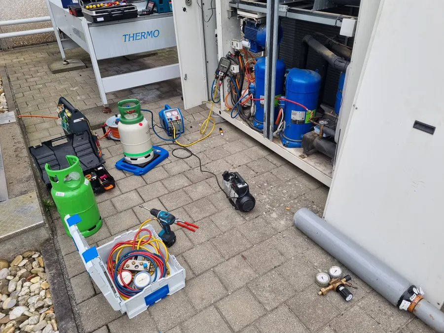 Process refrigeration maintenance check